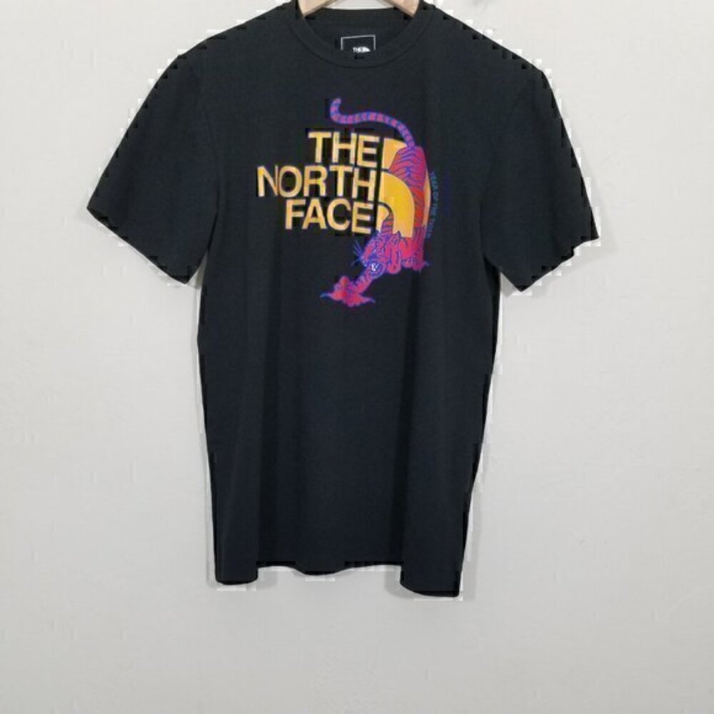 The North Face Year Of The Tiger Short Sleeve T-Shirt Pullover Black Size S